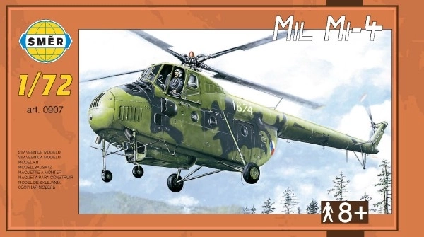 realista Mil Mi-4 helikopter modell