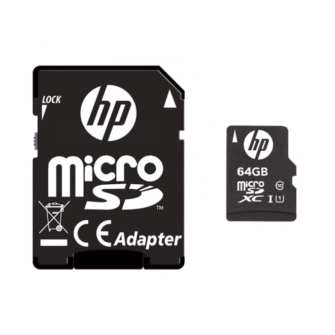 MicroSDXC 64GB HP High Speed kártya