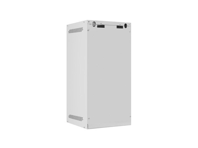 Fali szekrény 10'' 12U 280x310 szürke lapra szerelt