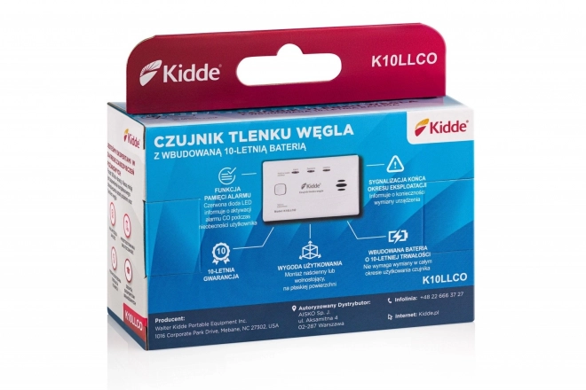 Kidde szén-monoxid érzékelő