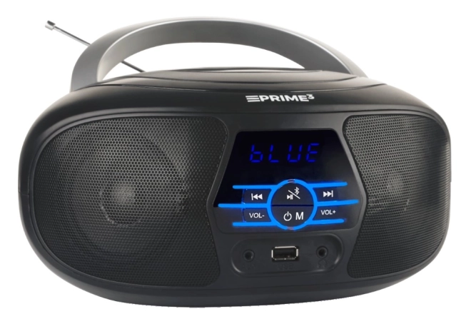 Bluetooth boombox FM rádióval