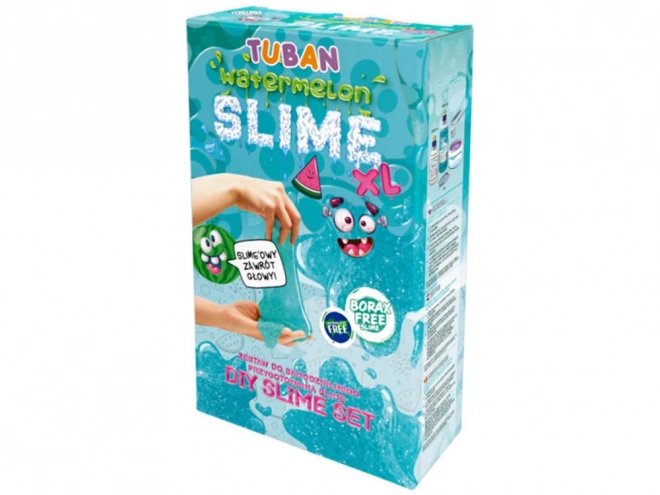 Szuper Slime készlet - görögdinnye XL