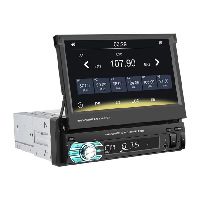 Autós monitor 6,86' Podofo Carplay és Android Auto, WiFi