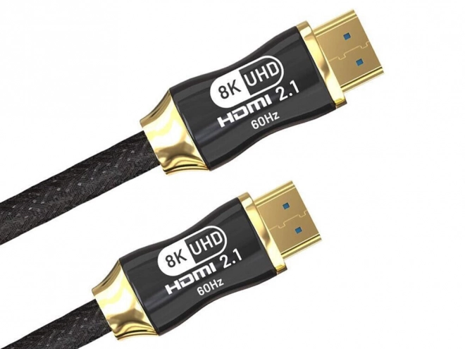 Hdmi 2.1 ultra magas sebességű arany kábel 8k 60hz 4k 120hz 3m