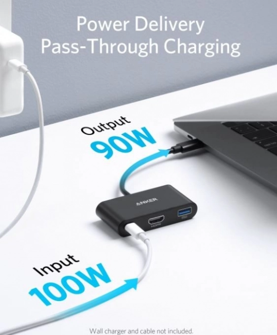 PowerExpand USB-C hub 3 az 1-ben