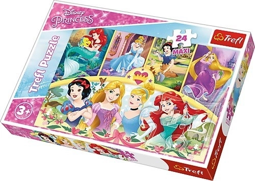 Trefl maxi puzzle Disney hercegnők 24 darabos