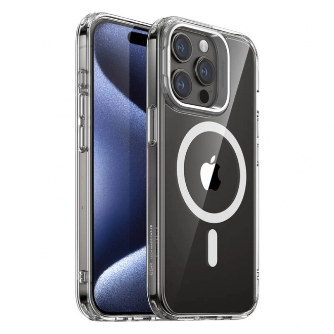 Esr Halo Lock átlátszó tok iPhone 15 Pro Max-hoz