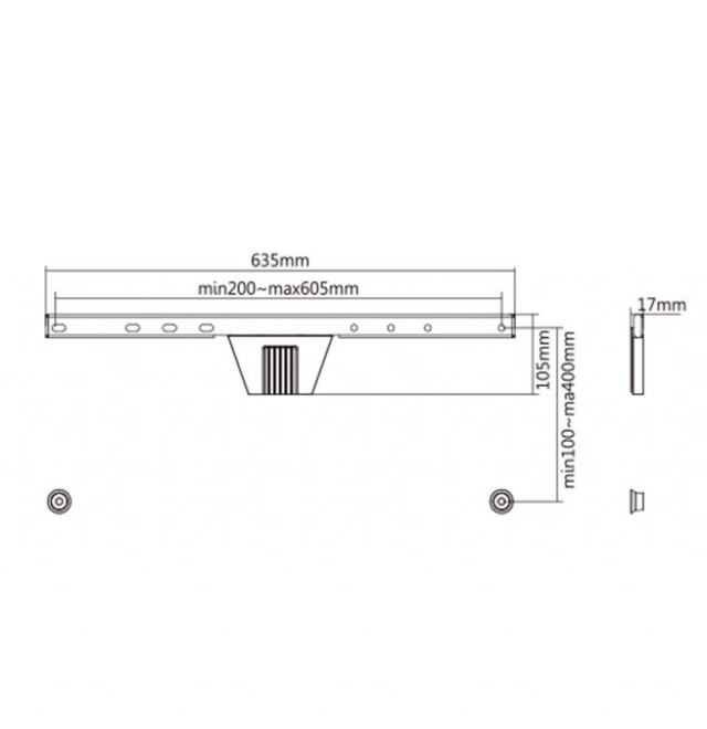 Slim TV Fali Konzol 37-80 Col