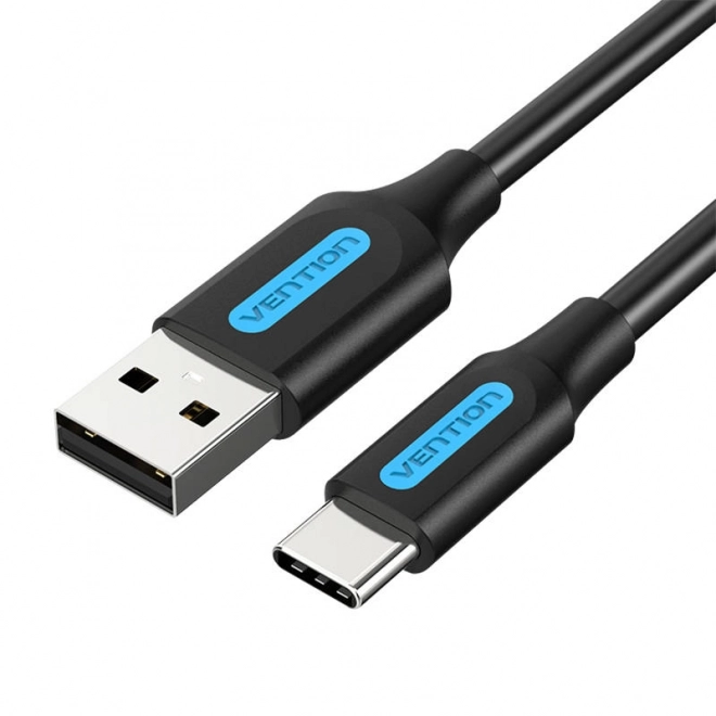 Usb 2.0 - usb-c gyors töltőkábel 1m fekete