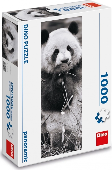 Dino függőleges puzzle Panda a fűben