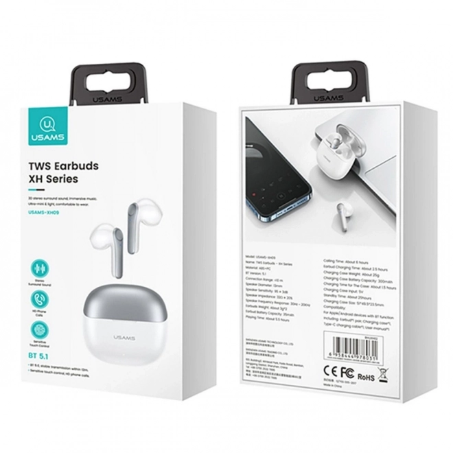 Usams tws bluetooth fülhallgató aktív zajszűrős - XH sorozat