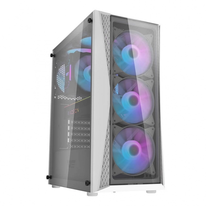 Darkflash számítógépház RGB világítással és ventilátorokkal