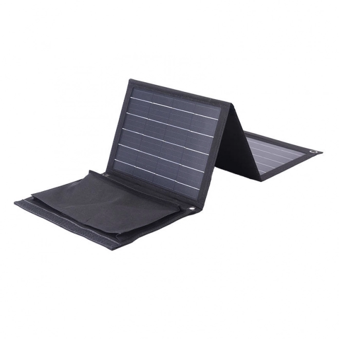 Összecsukható napelemes töltő Choetech 22W 2xUSB fekete