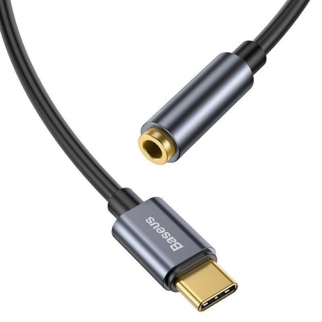 Baseus USB-C Audio adapter 3,5 mm mini jack - fekete-szürke