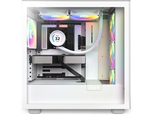 Kraken Elite 280 RGB LCD fehér folyadékhűtés