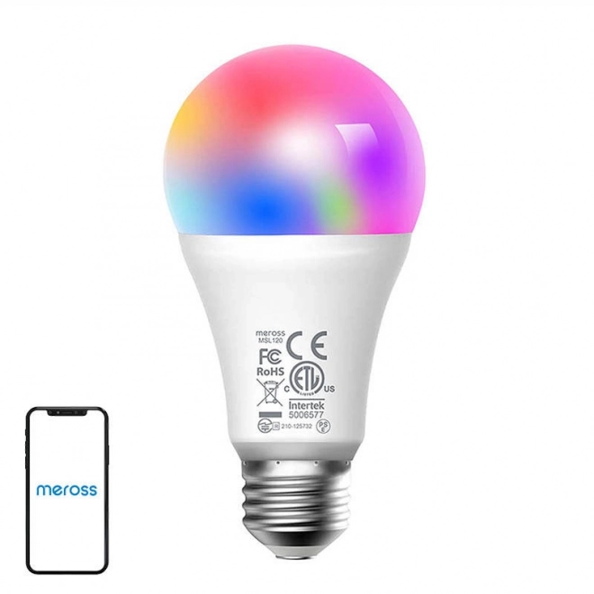 Chytrás Wi-Fi LED-izzó Meross MSL120 Non-HomeKit