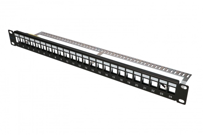 Moduláris patch panel 24 port STP