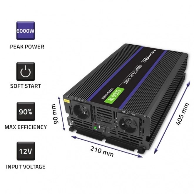 Monolith feszültségátalakító 6000 MS Wave