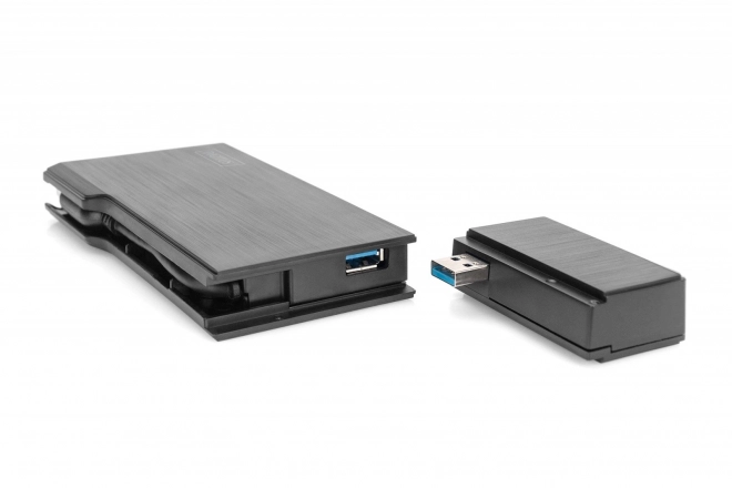 7-portos asztali USB állomás 4K és VGA funkcióval laptophoz