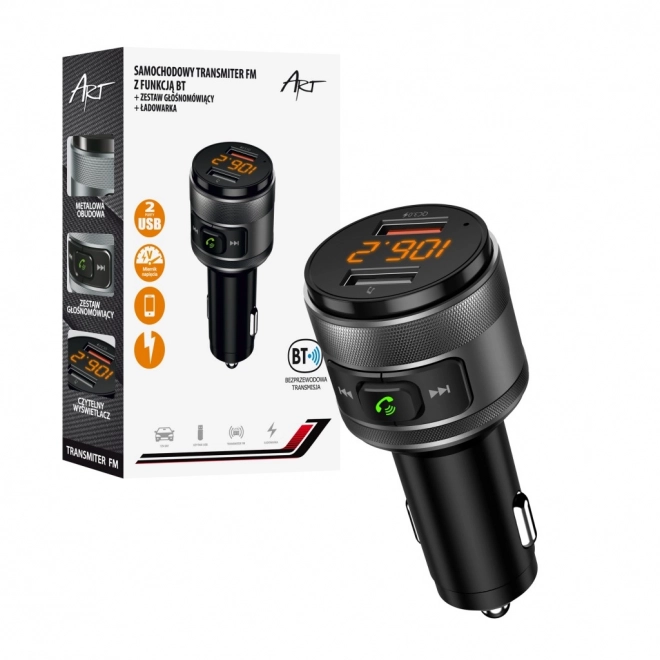 Bluetooth-os autós FM MP3 adó gyors töltő