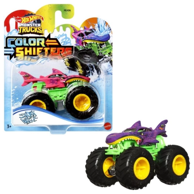 Hot Wheels színváltós monster truck – Csontzörgő