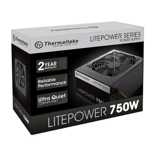Litepower II fekete 750W tápegység