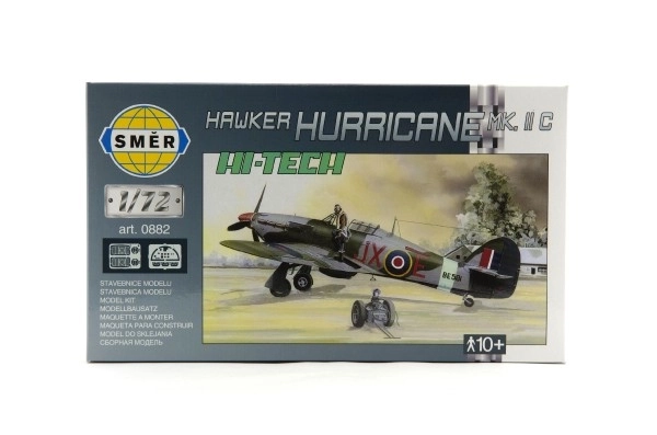 Hawker Hurricane MK.II repülőgép makett