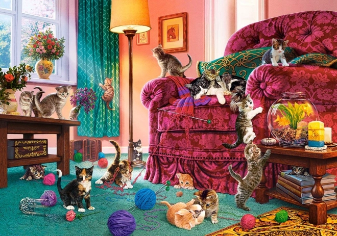 Naughty Kittens 500 darabos puzzle