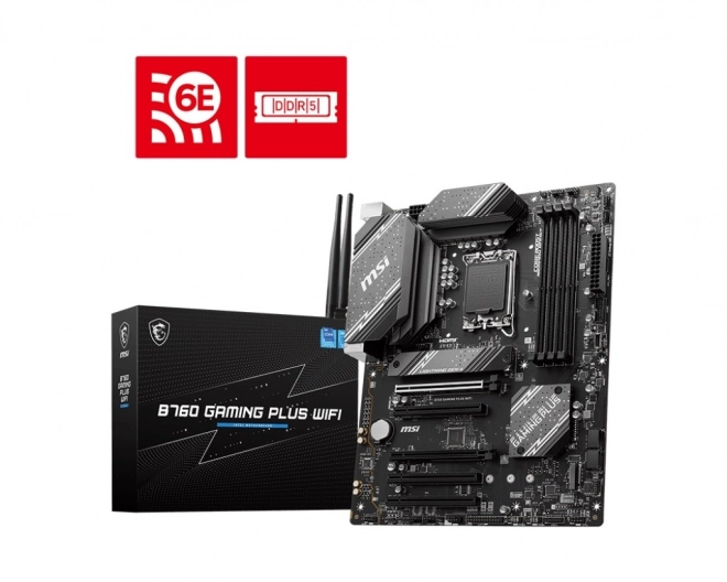 Gaming Plus Wifi alaplap s1700 DDR5 kompatibilitással