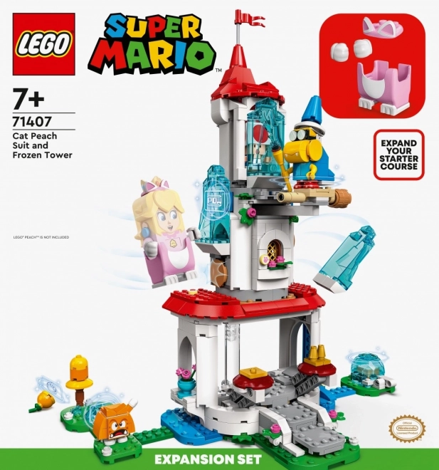 LEGO Super Mario Macskás Peach és Jégtorony bővítő készlet