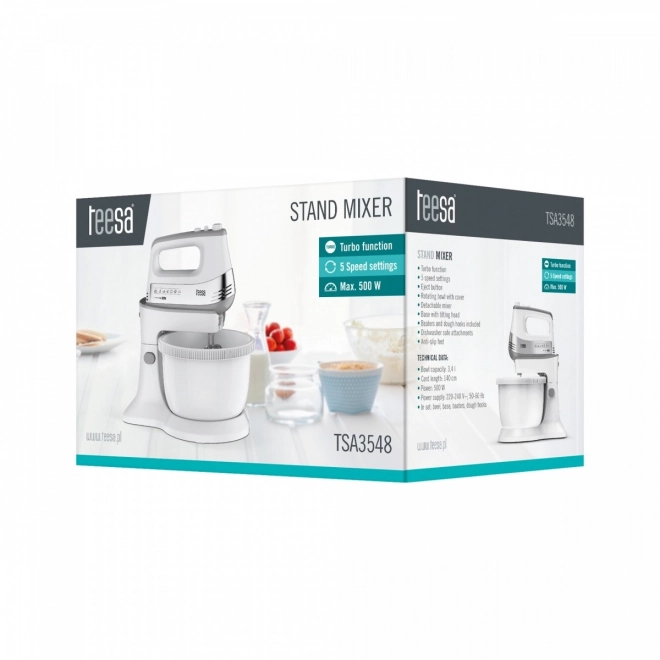 Teesa kézi mixer forgótállal