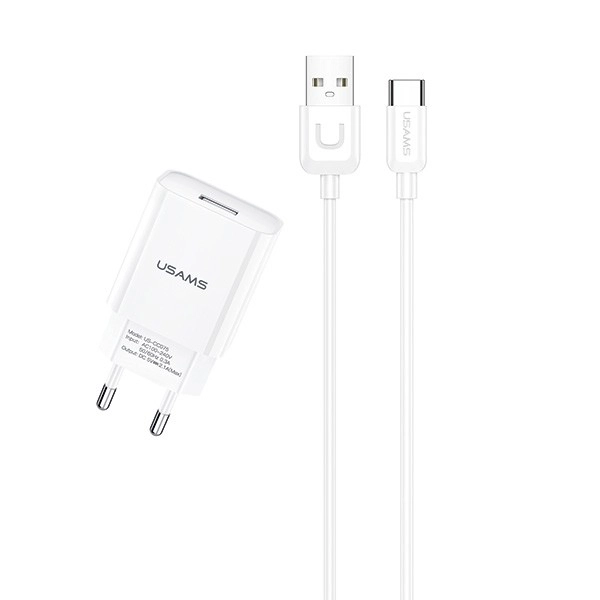 Gyors USB hálózati töltő USB-C kábellel