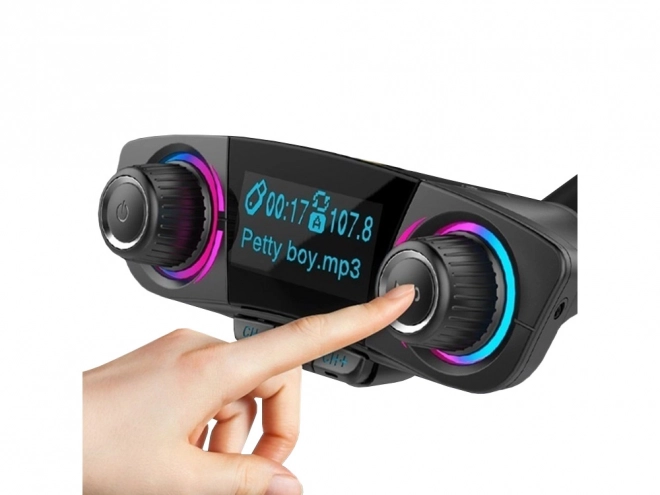 multifunkciós bluetooth fm transmitter 8 az 1-ben usb 5.0