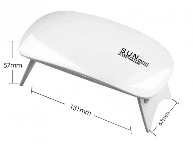 UV LED mini köröm lámpa