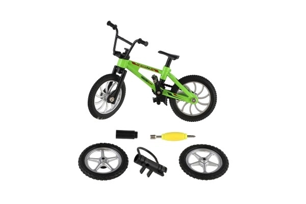 Ujjbicikli színes műanyag, 10 cm