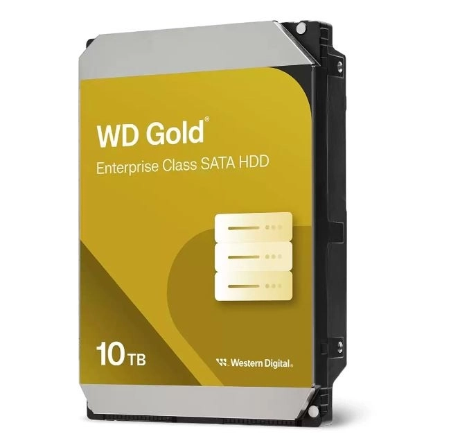 Arany vállalati HDD 10TB 3,5 SATA