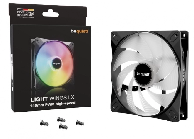 Csúcsminőségű LED világítású ventilátor 140mm