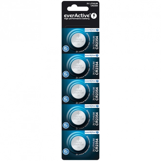 EverActive CR2354 lítium gombelemezek 5 darabos csomag