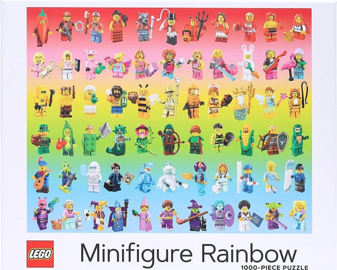 Kronika Könyvek LEGO® szivárvány minifigurák 1000 darabos puzzle