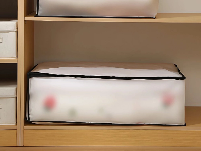 Vízhatlan nagy tároló doboz cipzáros takaró huzat