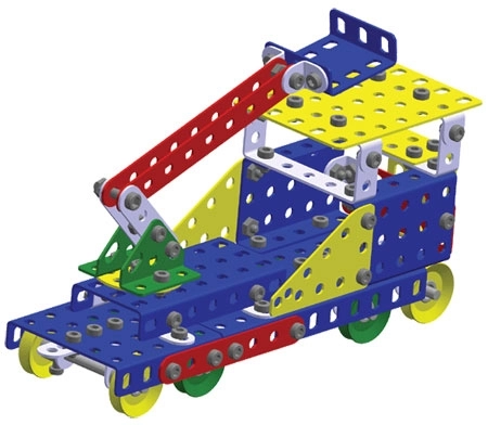 Merkur vasúti modell építőkészlet