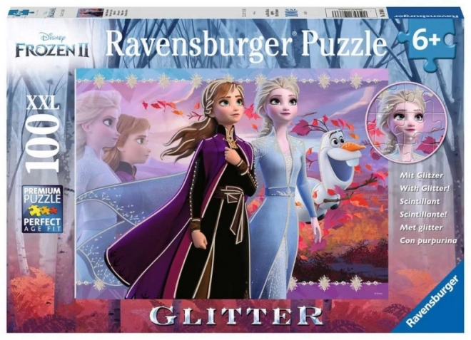 Puzzle 100 darabos Jégvarázs 2