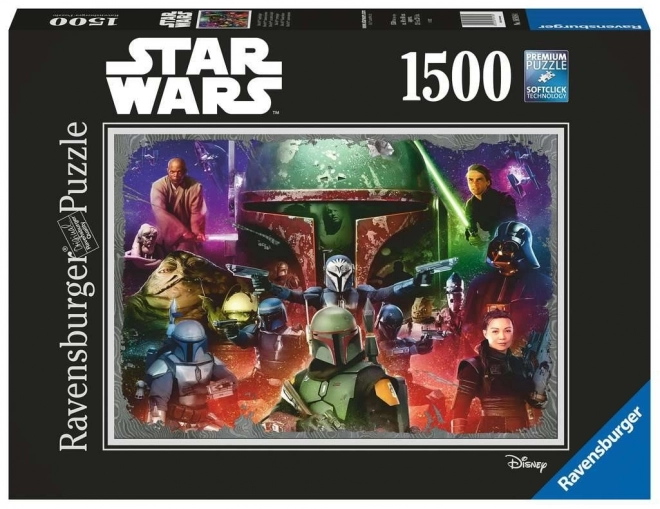 Boba Fett fejvadász 1500 darabos puzzle