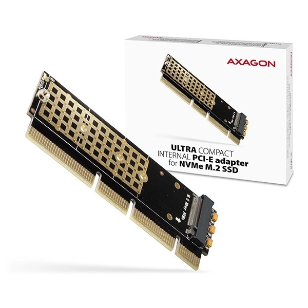 Adapter belső PCIe x16/x8/x4, M.2 NVMe M-key 1U