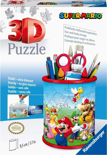 Super Mario 3D Puzzle írószertartó