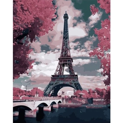 Elegáns Eiffel-torony motívum