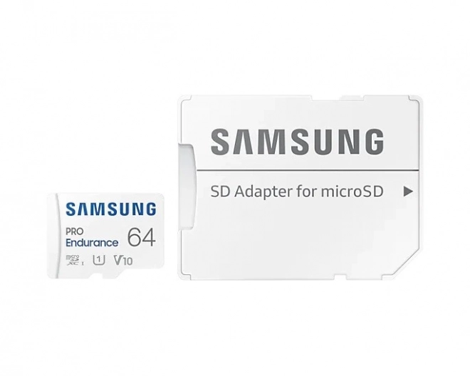 samsung pro endurance 64gb memóriakártya adapterrel