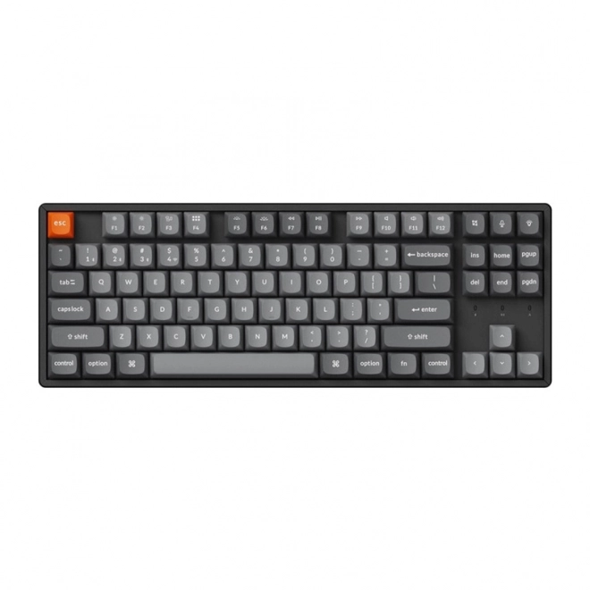 Keychron K8 Max RGB mechanikus billentyűzet barna kapcsolókkal