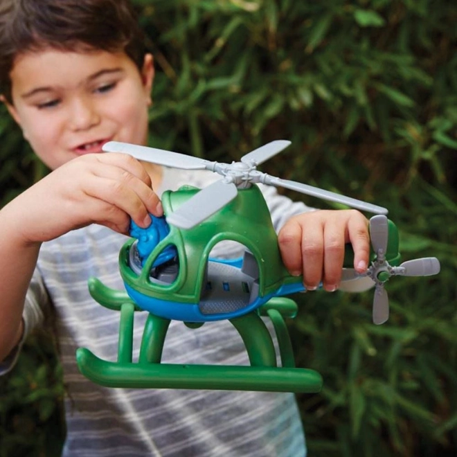 Green toys kék helikopter