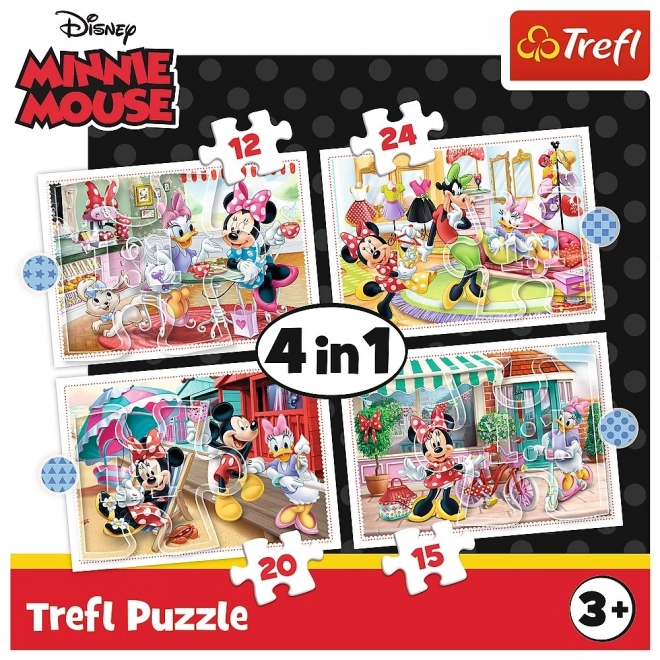 Minnie és barátai puzzle készlet